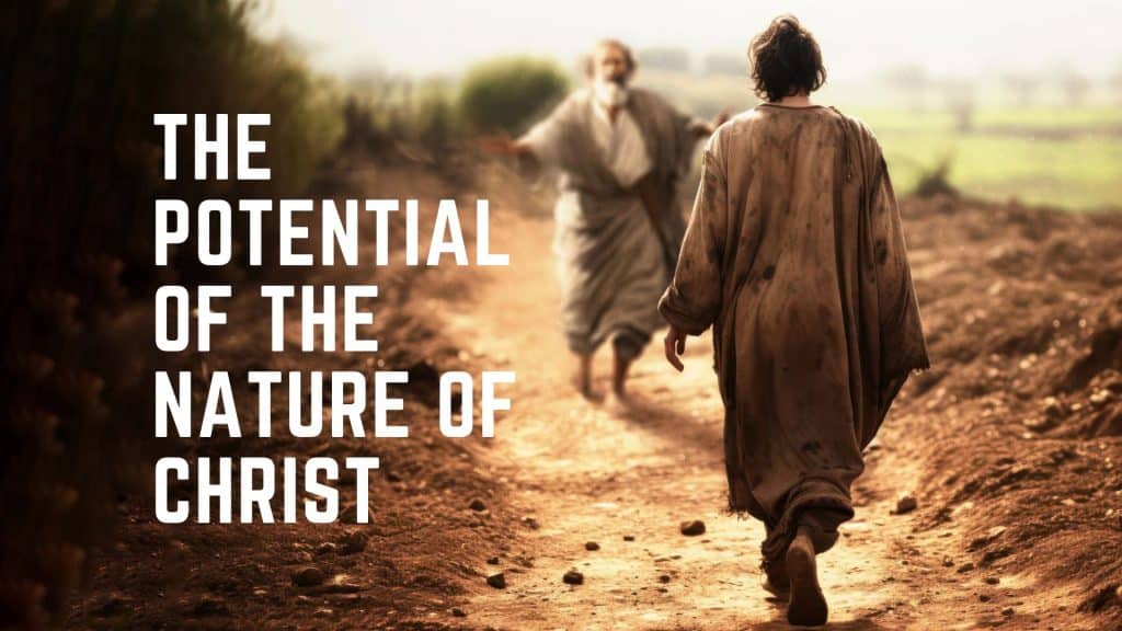 The Father running to receive his returning prodigal son