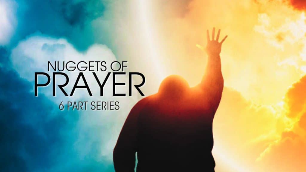 silhouette of man reaching toward dark and bright clouds split through middle by streak of lightning